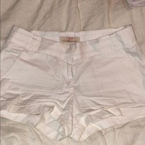 JCrew White Chino Short